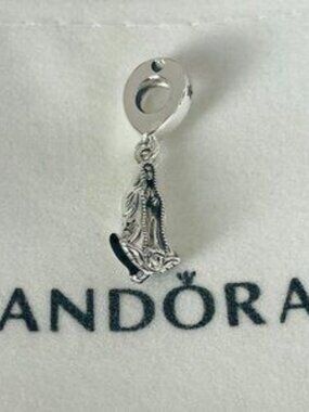 Pandora Virgin of Guadalupe Motif Dangle Charm